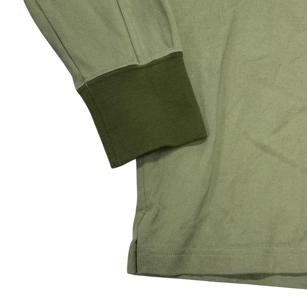 Adidas LAFC Mens Long Sleeve Polo Shirt Olive Green MLS Soccer Large DA22477
